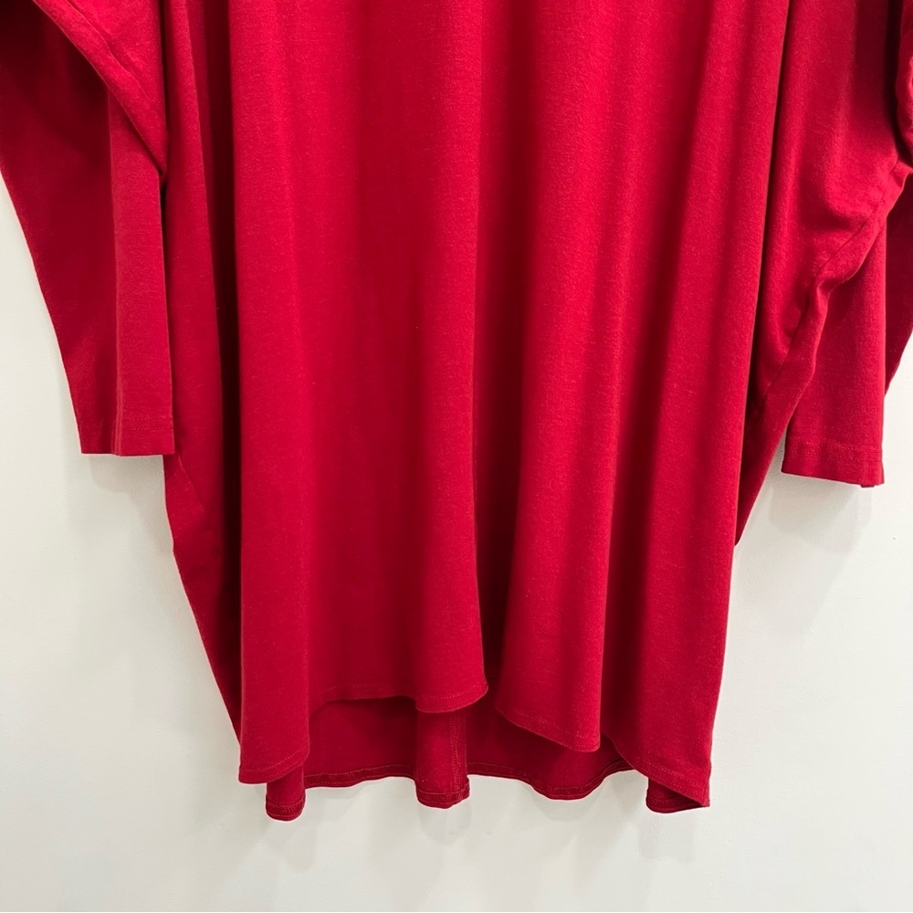 bryn Walker Red V-Neck Tunic - Picture 4 of 10